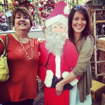 This mother and daughter team were so much fun. Santa went home with mom.